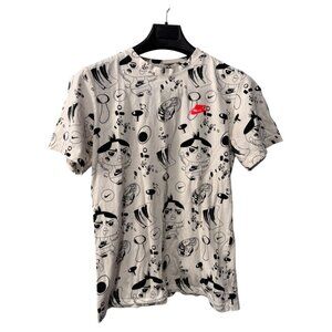 Nike Mens TEE Food AOP DD1324-100 (White),‎ sz small